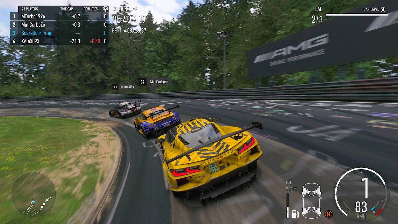Corvette C8.R and Porsche RSR Clash in an Epic Nürburgring Duel (Forza Motorsport)
