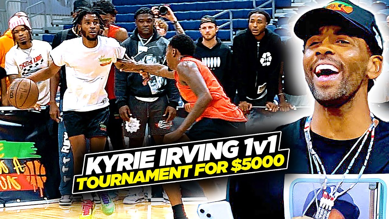 Kyrie Irving 1v1s Got INTENSE For $5000... INSANE Display Of Skill! Moon vs Malcolm