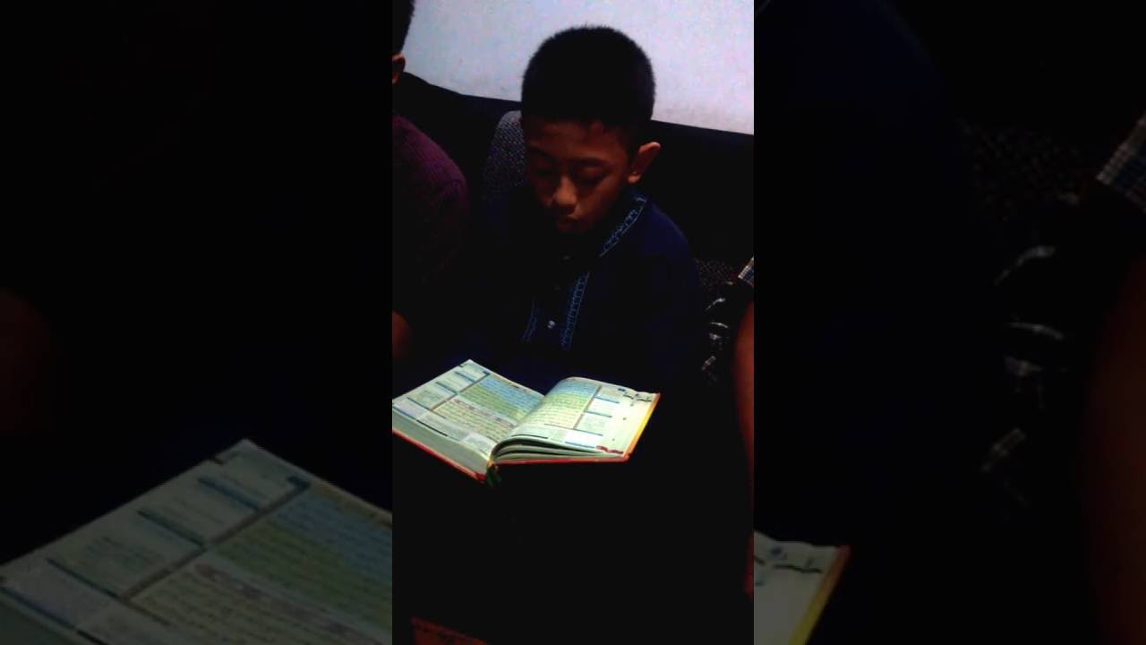 Si Kecil Muhammad Al Fatih anggota takhosus sedang talaqqi