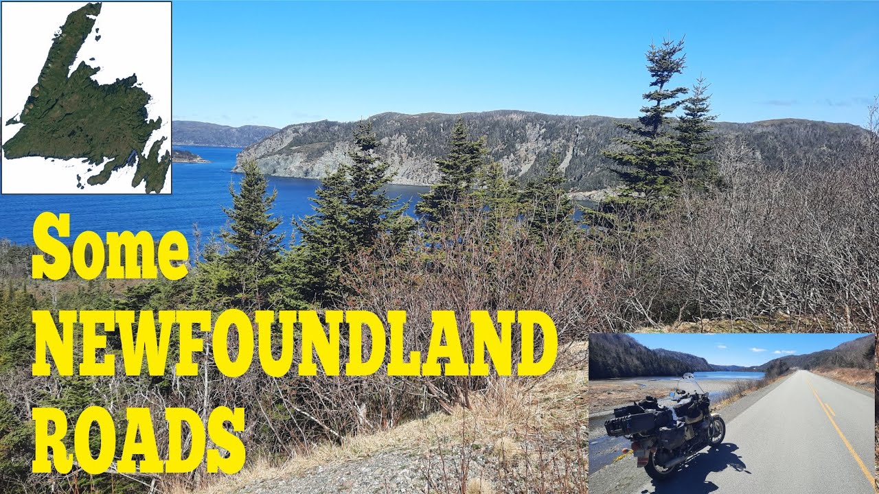SOME NEWFOUNDLAND ROADS: more Guzzi travels
