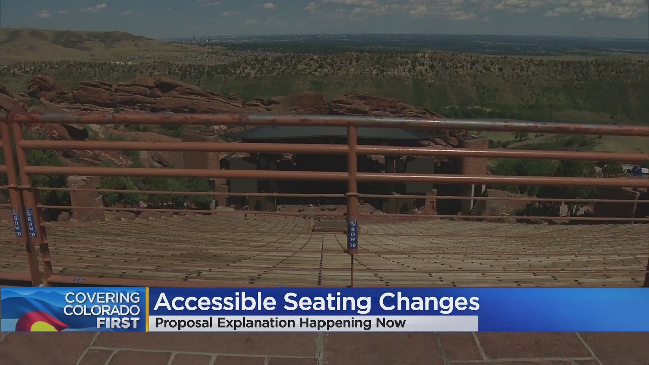 Red Rocks is making changes to their accessible seating