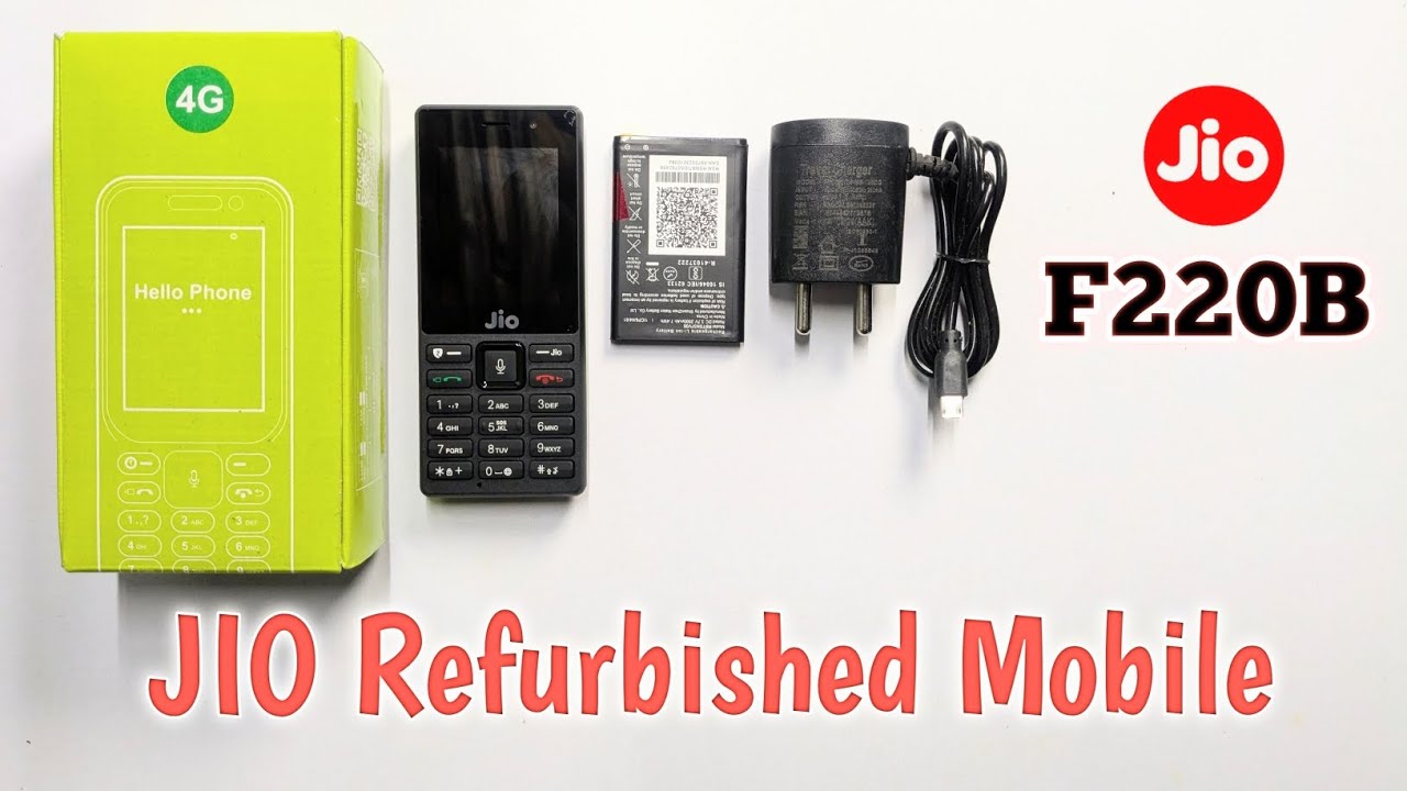 Jio Refurbished Mobile F220B || Tech Nagendra