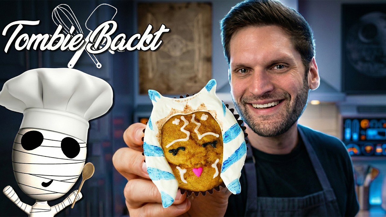 Wir backen Ahsoka Muffins! 🤩 Tombie Backt / Kocht