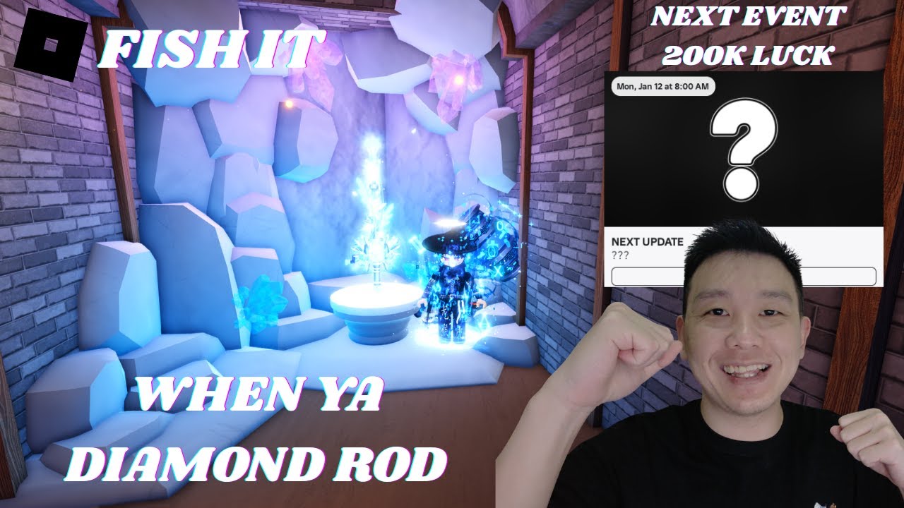 SEMOGA HARI INI KITA MENDAPATKAN DIAMOND ROD SAAT LIVE & NEXT EVENT 200K LUCK [ FISH IT ROBLOX ]