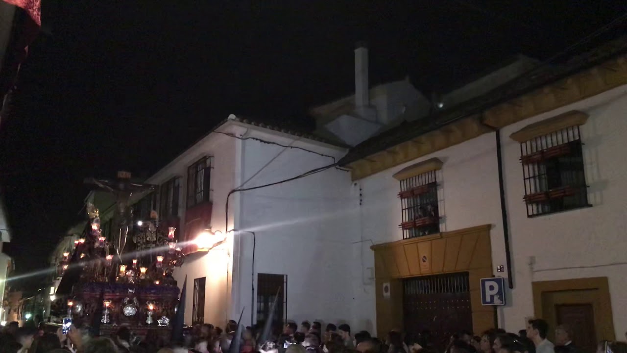 Stmo. Cristo de las Penas (Hdad. Penas de Santiago) Córdoba Domingo de Ramos 2019. Recogida