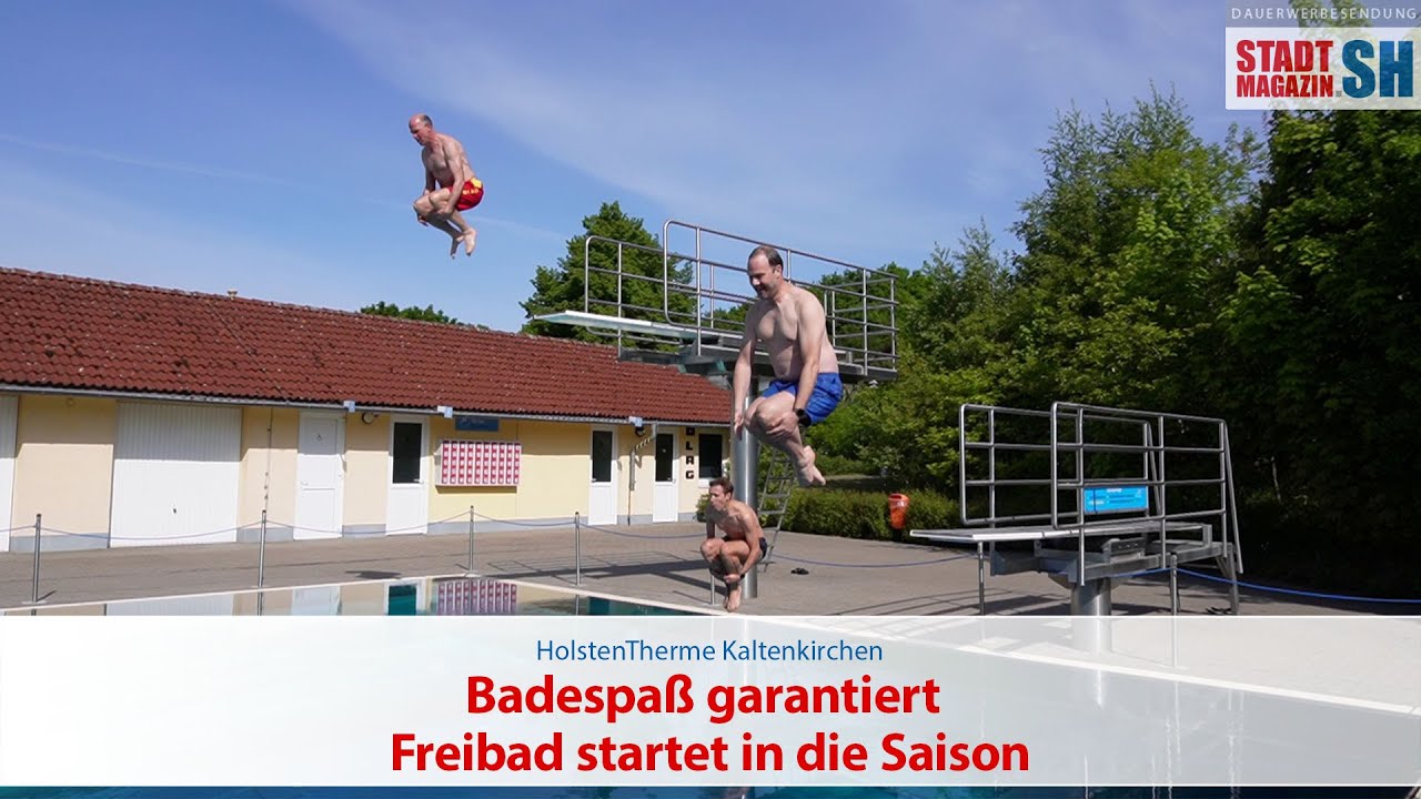 HolstenTherme Kaltenkirchen - Badespaß garantiert - Freibad startet in die Saison