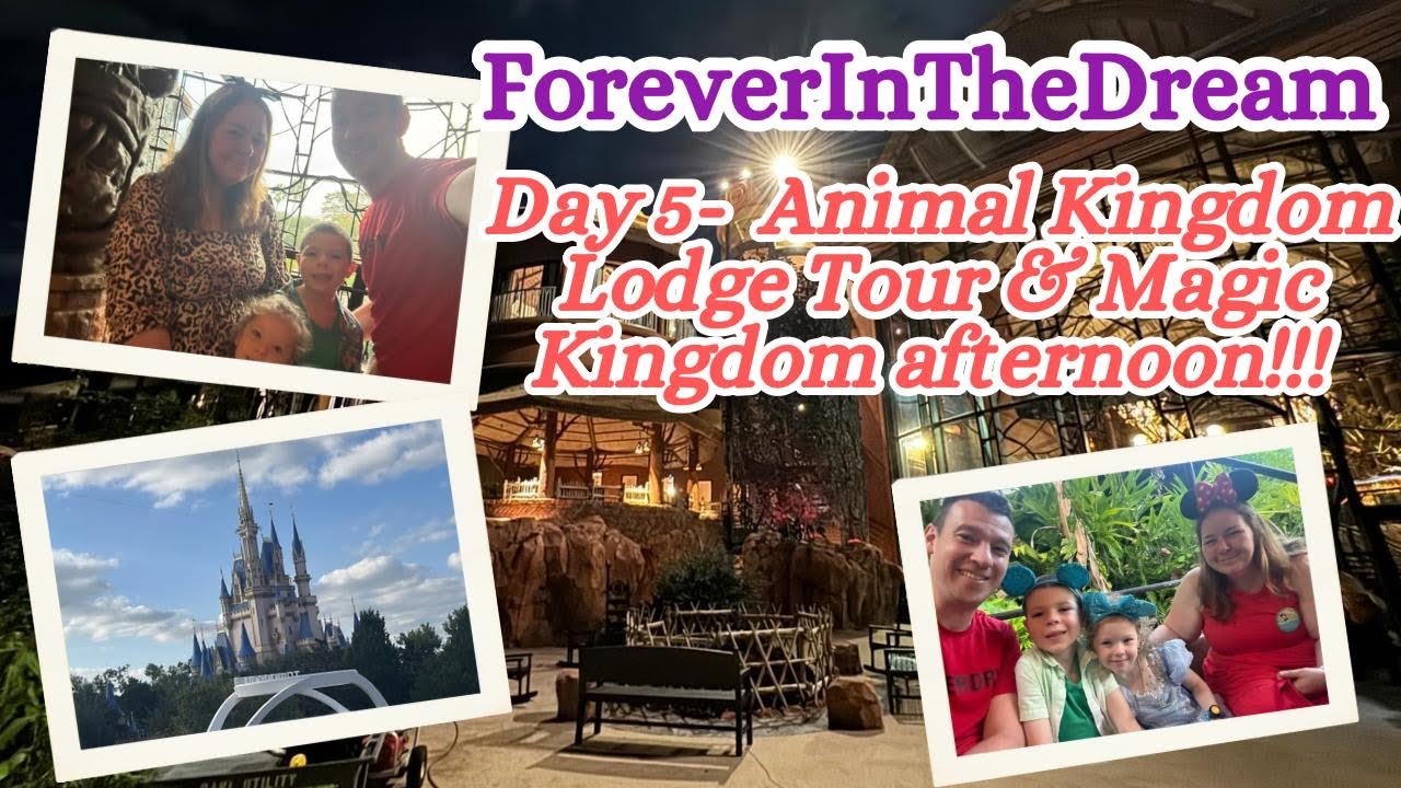 DisneyWorld 2025 | Day-05 | FIRST EVER look at the Light Parade| Animal Kingdom Lodge Hotel TOUR