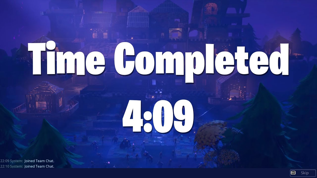 Lab Dungeon Solo Speedrun 4:09 (WR) - Fortnite STW