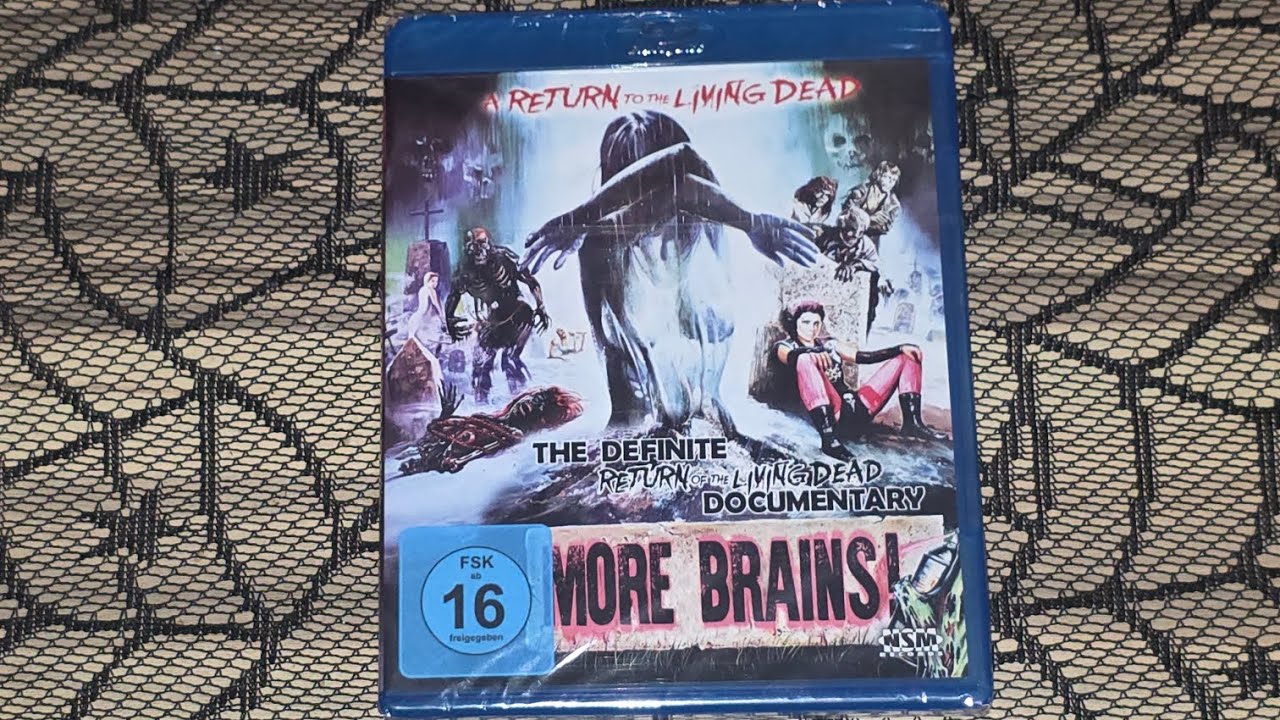 More Brains - Return Of The Living Dead Blu Ray Box Opening