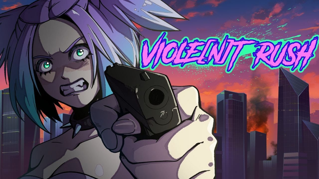[VIOLE[N]T RUSH] Cyberpunk Graffiti Rebels vs Corrupt Corporate Regime