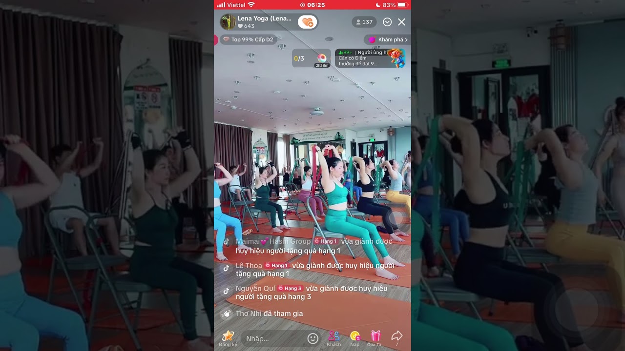 Yoga với ghế