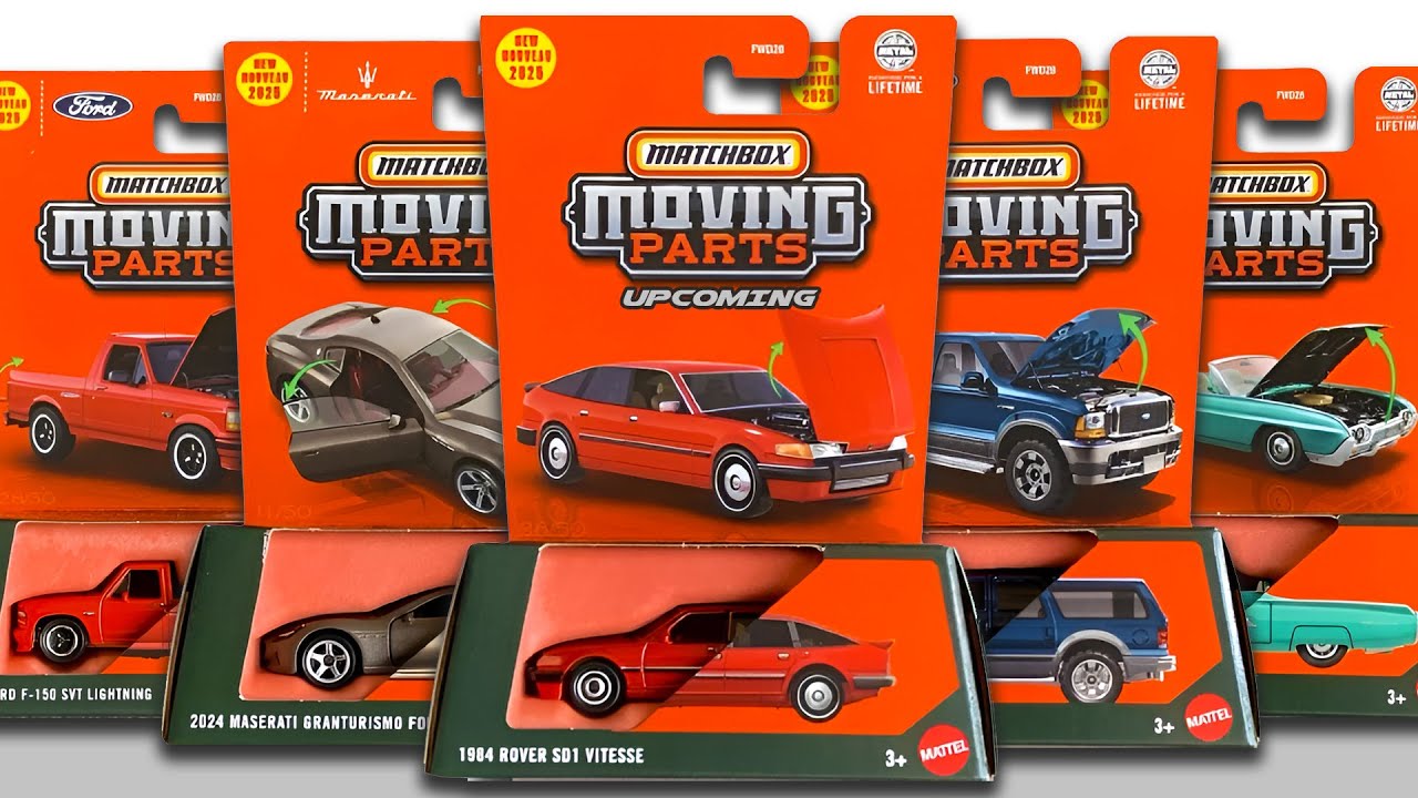 Preview - Matchbox Moving Parts, 2026 Complete Lineups Basics, Working Rigs, Skybusters & Many More.