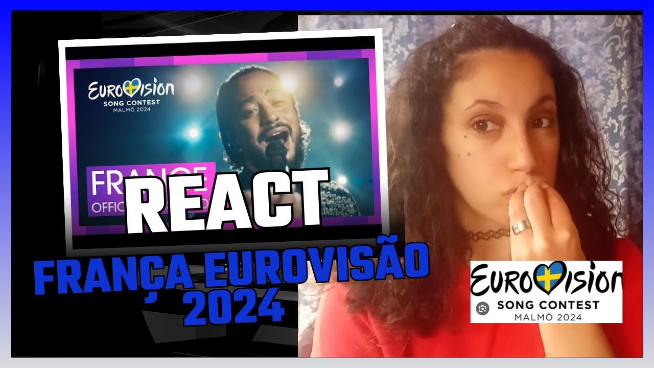 REACT: Slimane - Mon Amour (França Eurovisão 2024)