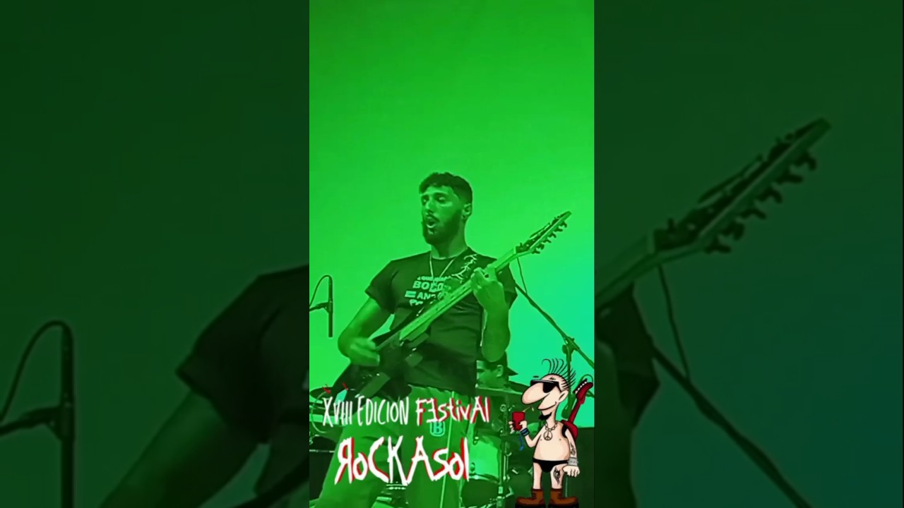 Akupunktura momentos en concierto en el festival Rockasol desde la Ciudad de Cienfuegos, Cuba 🇨🇺