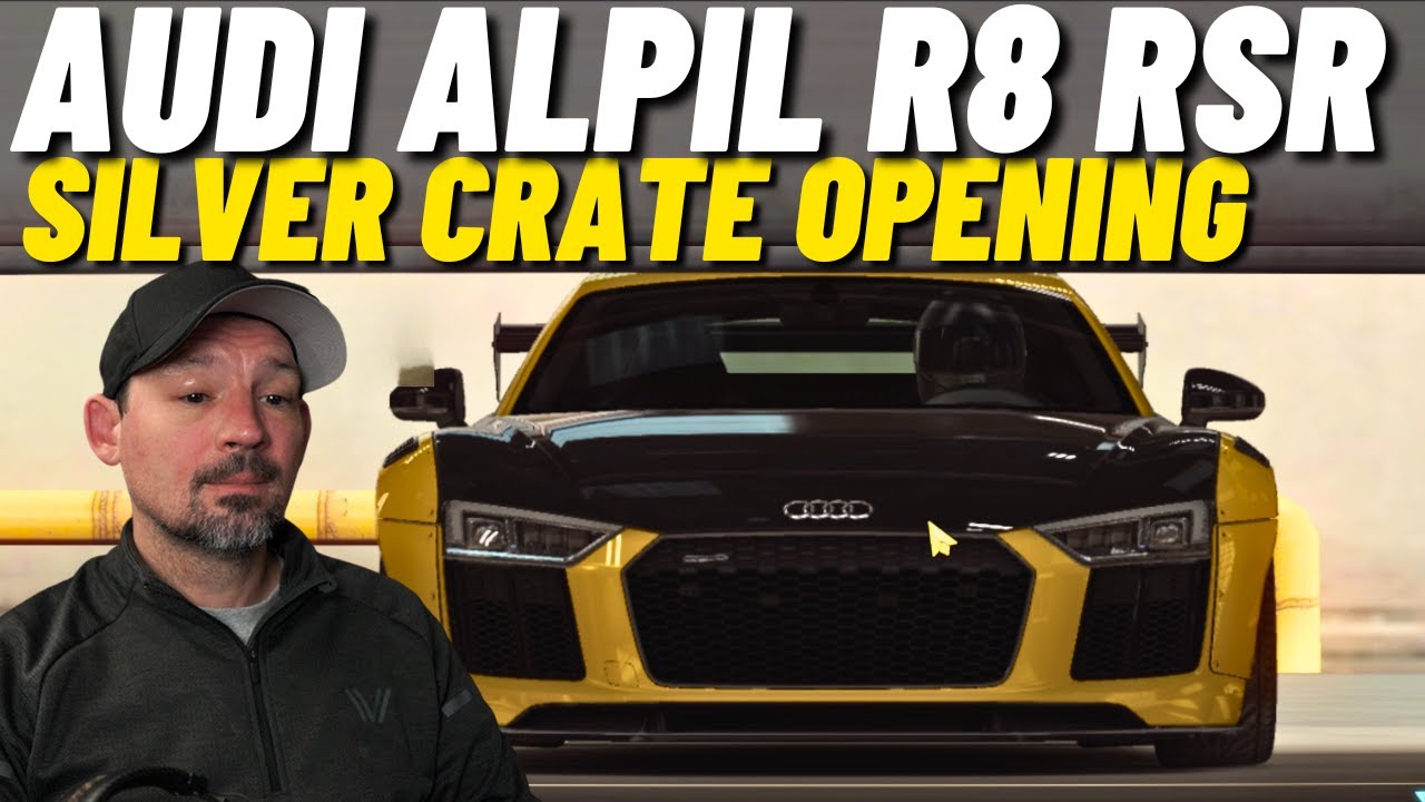 CSR2 Win The Audi Alpil R8 RSR Silver Crate Opening