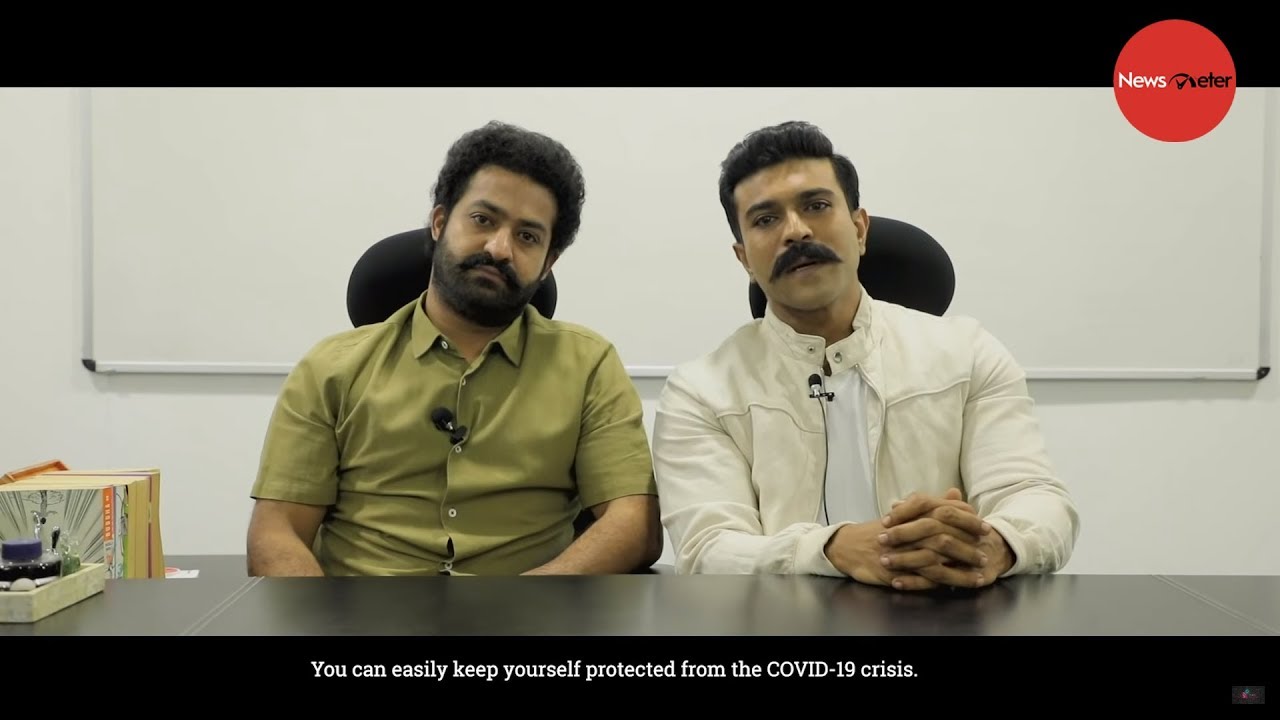 Jr NTR and Ramcharan Gives Advice On Virus 19 | NewsMeter
