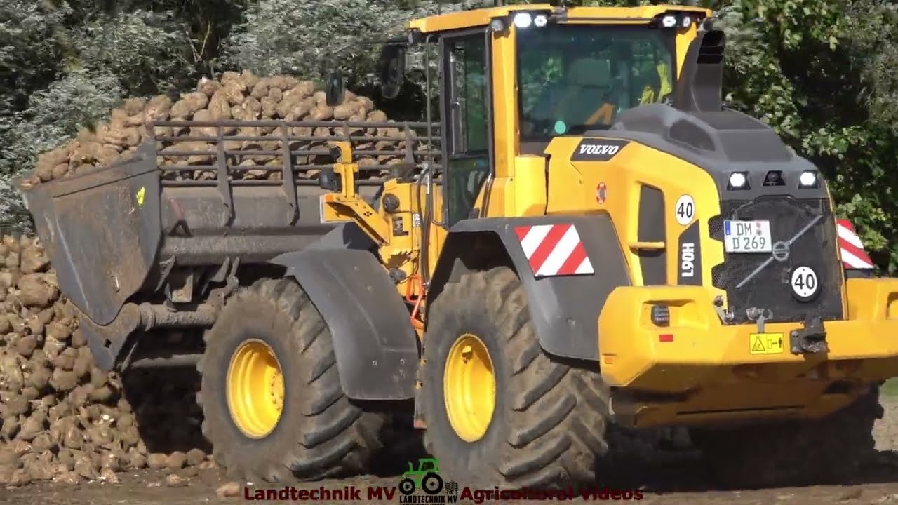 Volvo - Holmer - John Deere / Rübenverladung - Loading Beets   TB