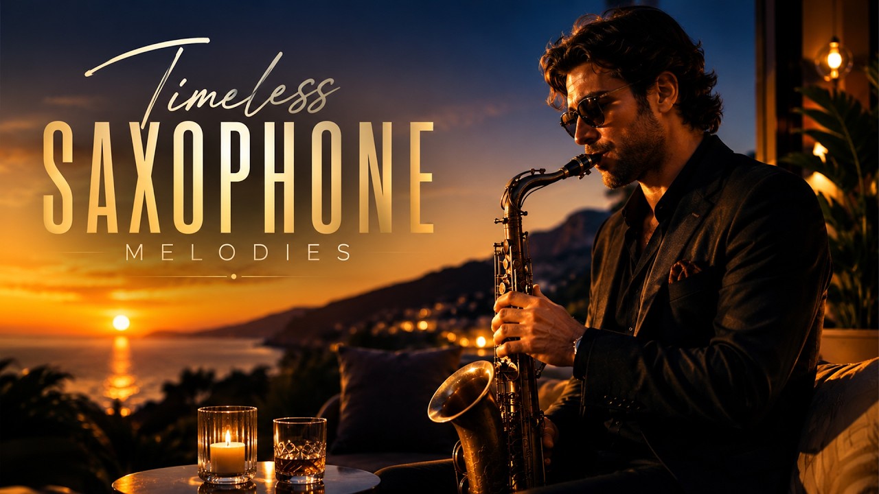 Moonlight Sax Jazz 🌙 Relaxing Night Music for Stress Relief, Quiet Evenings & Peaceful Mood