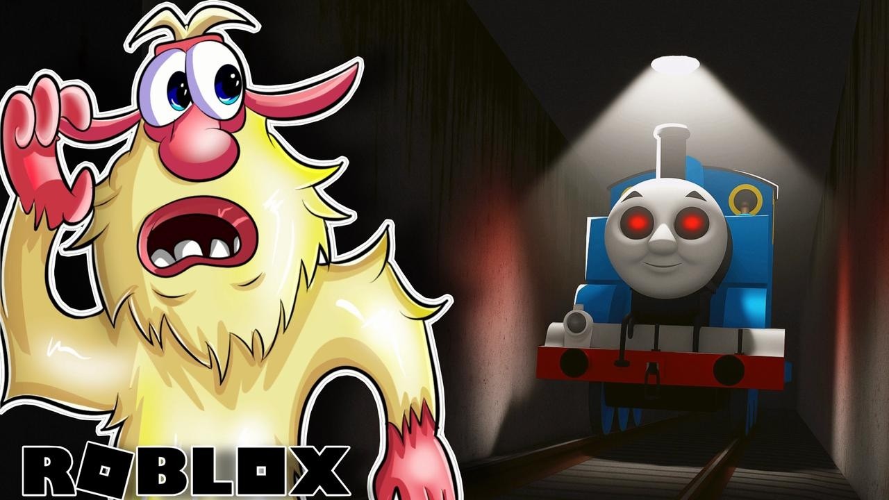 Booba играет в EVIL THOMAS! ! Roblox Obby