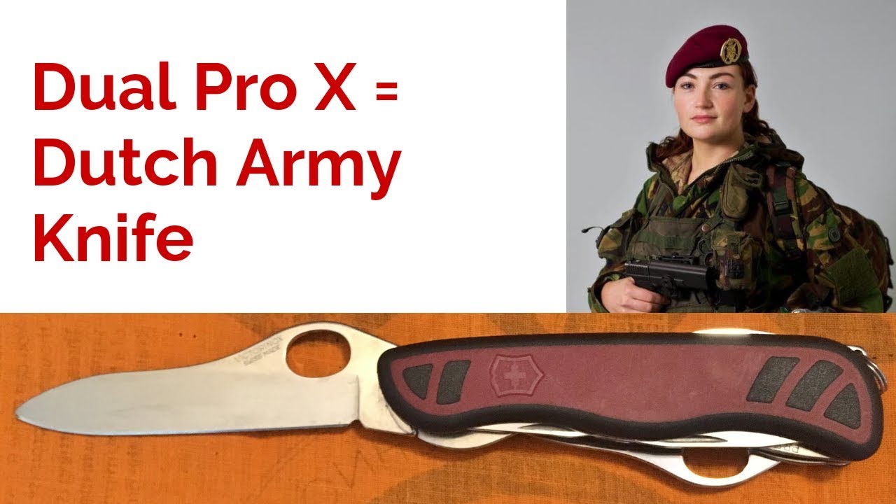 Victorinox Dual Pro X = Dutch Army Knife!