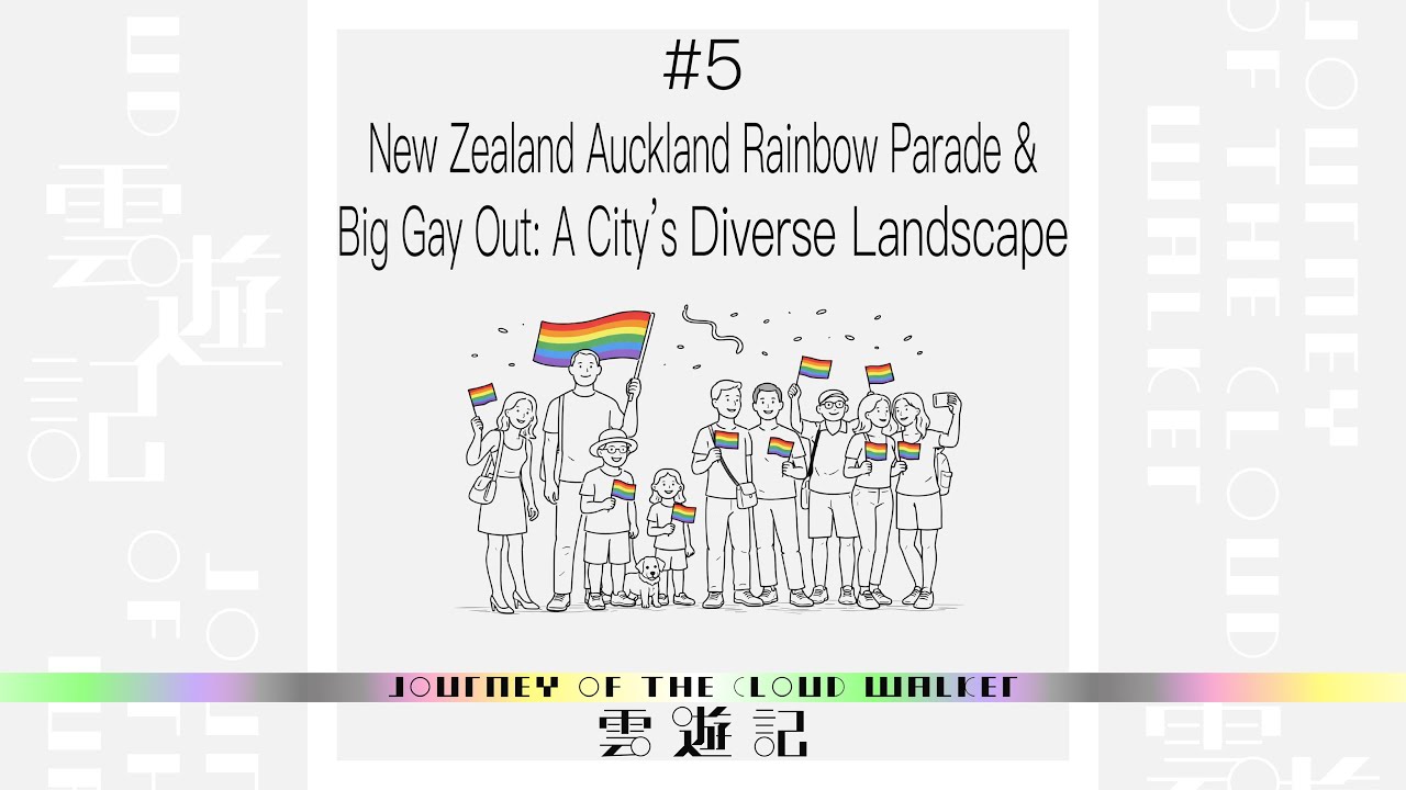 Ep. 5 - New Zealand Auckland Rainbow Parade & Big Gay Out: A City’s Diverse Landscape