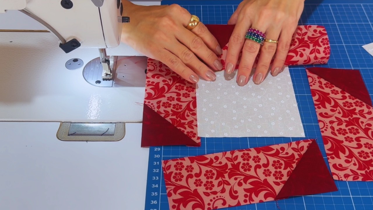 Bora fazer Costura Inteligente?! O SEGREDO para Costurar FÁCIL esse Bloco de PATCHWORK Lindíssimo!!