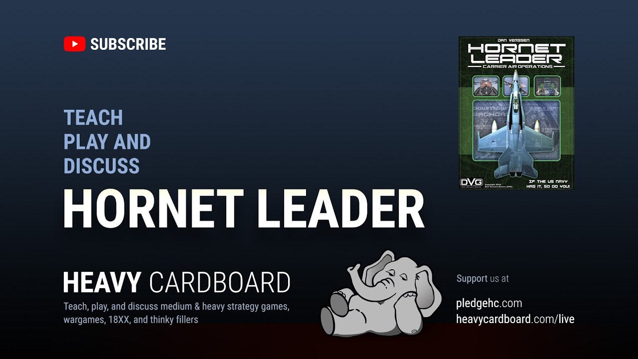 Hornet Leader: Carrier Operations Solo Teaching & Play-through by Heavy Cardboard