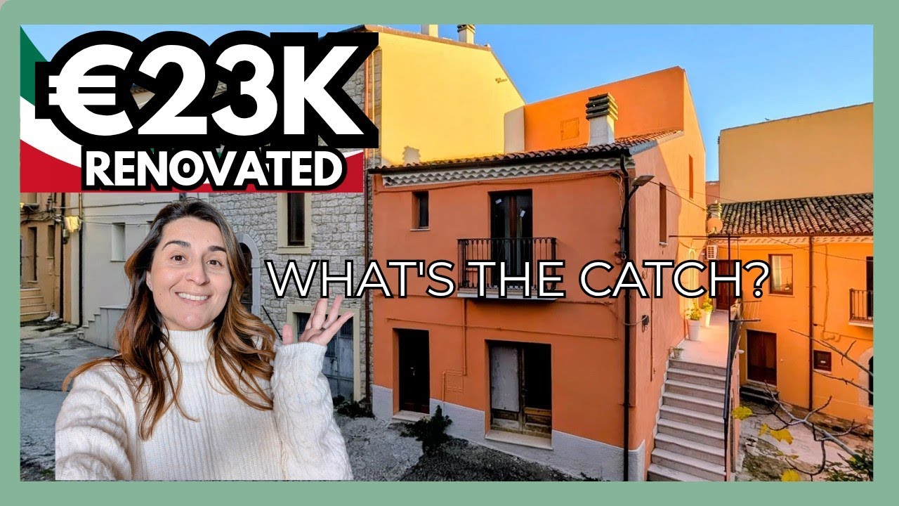 Renovated Stone Home for €23,000... What's the Catch?