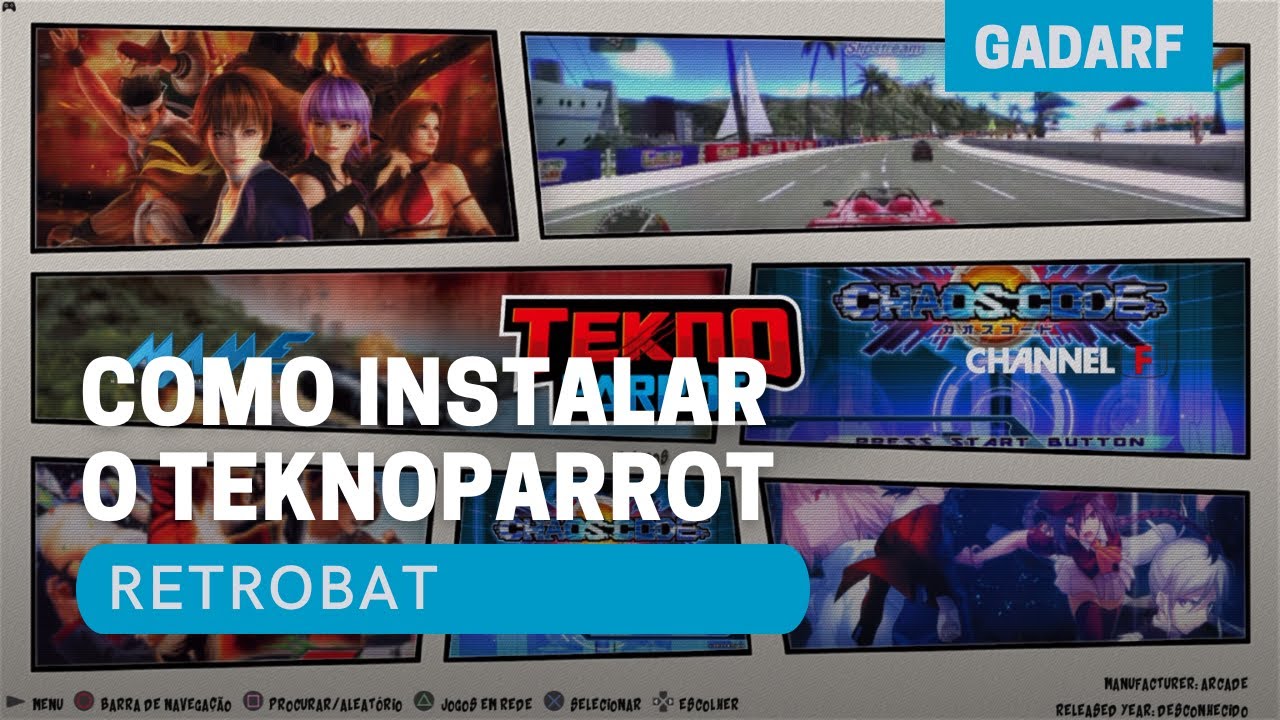 Como Instalar O Teknoparrot No Retrobat