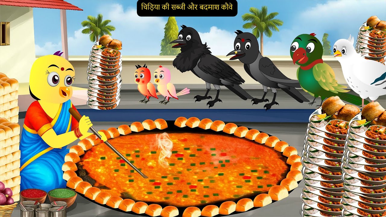 Kauwa Wala Cartoon| Rano Chidiya | Kalo kauwa | Rano Chidiya Episode | Achi Cartoon Dekhao | कार्टून