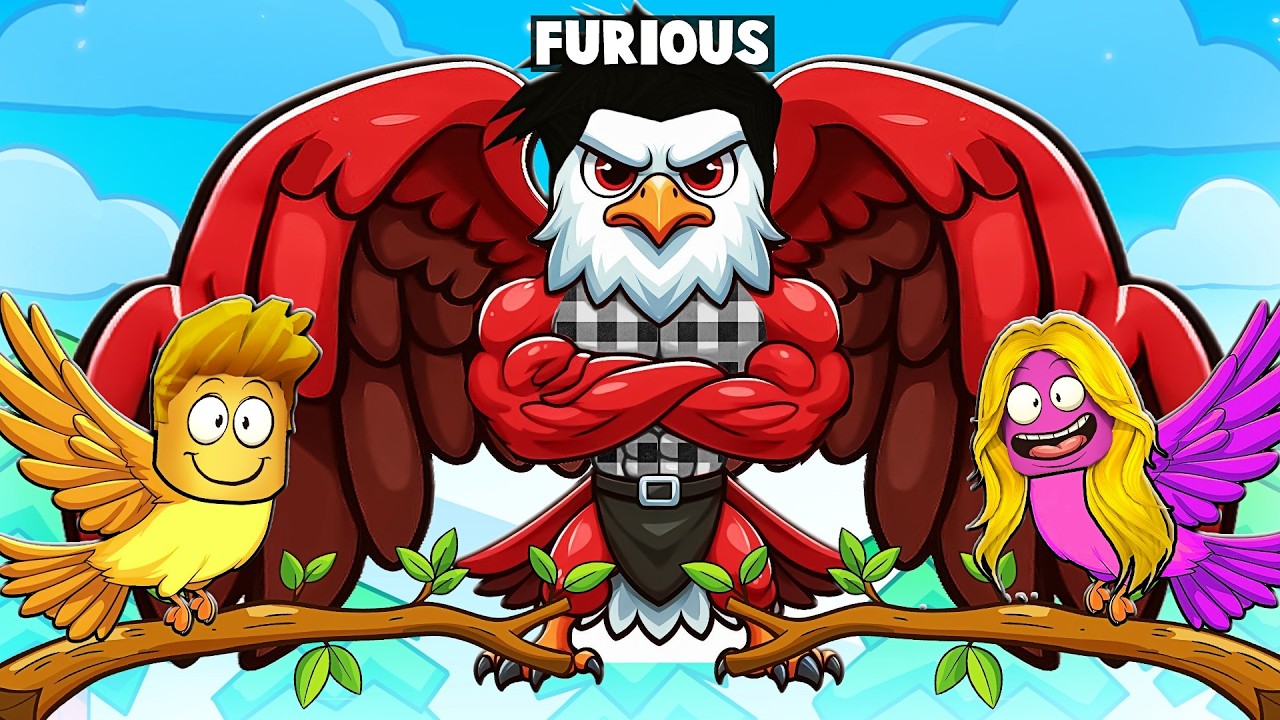 Avoir une FAMILLE D’OISEAUX la plus FORTE sur ROBLOX !