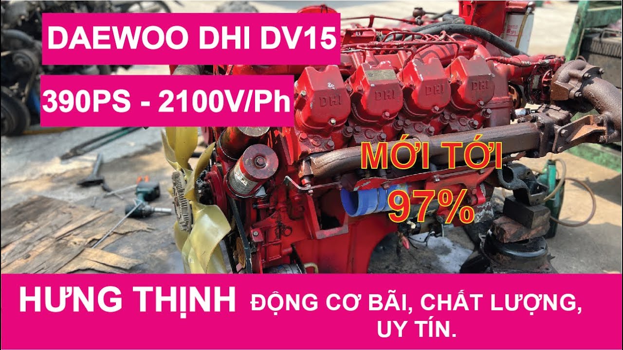 Động Cơ Hưng Thịnh | DAEWOO DHI DV15 | Test Máy Cho Anh Tý Ở Lâm Đồng