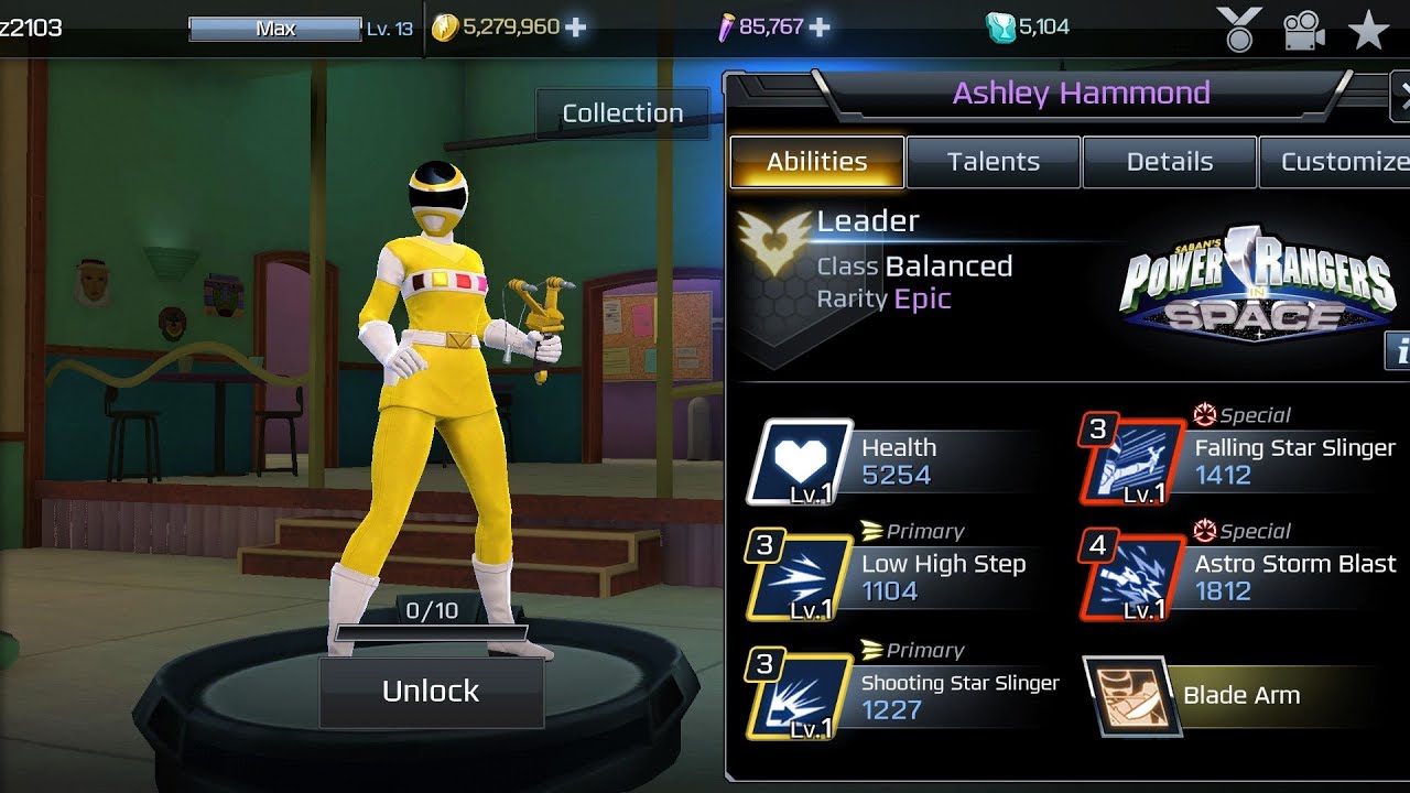 Power Rangers: Legacy Wars - Ashley Hammond ( Sabtu, 14/02/2026 )
