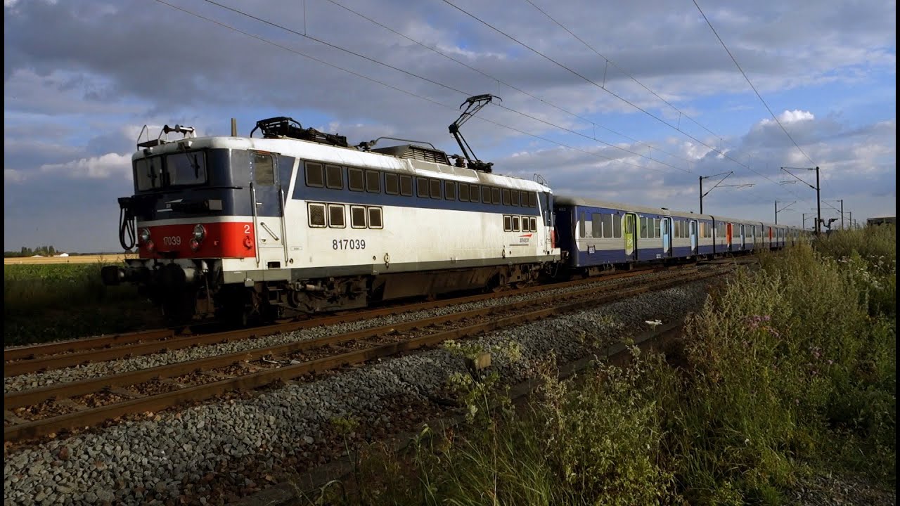 Transilien K - La fin des BB 17000 + RIB