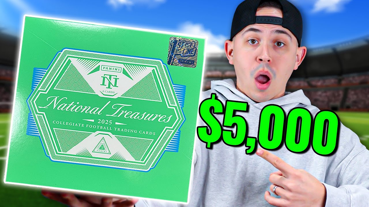 Открываю коробку с футбольными мячами National Treasures от FOTL за 5000 долларов! 😱 *ОГРОМНЫЙ ПО...