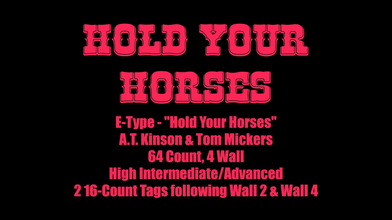 Hold Your Horses Demo & Teach