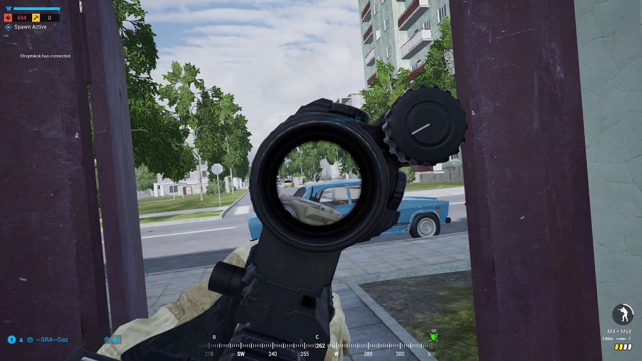SQUAD 100 Players Realistic Shooter - CQB in the CITY STREETS -