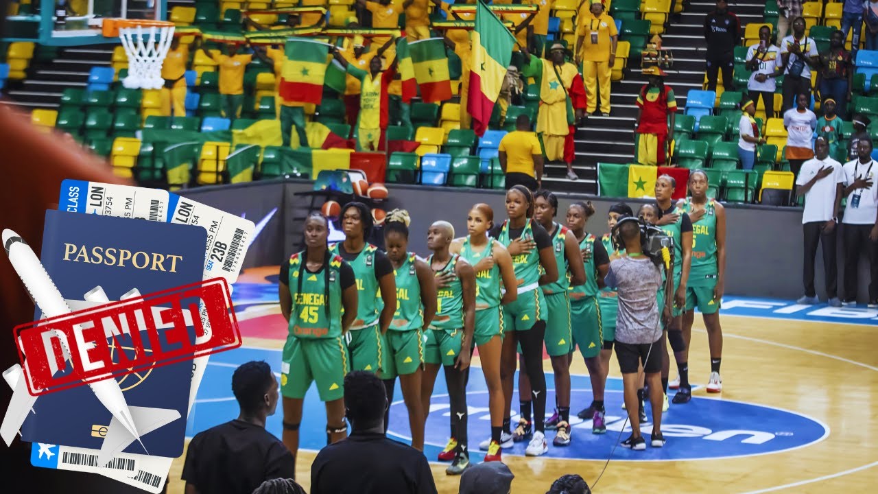 Senegal Want To Train In America For The FIBA Afrobasket 2025, Players Visas Rejected