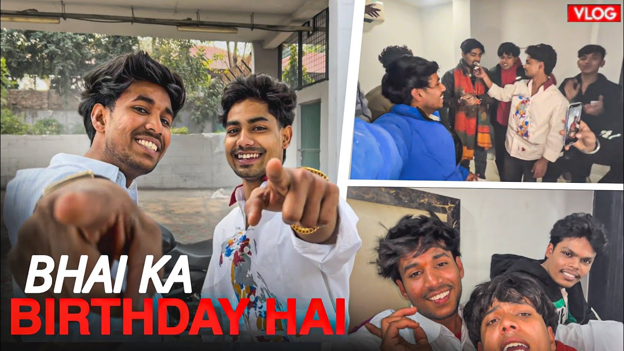 Bhai ka birthday haa ajj @ (aag Igadenge masti full enjoy) miss uh vipin bhai tere yaad ayi ajj🥺🙂