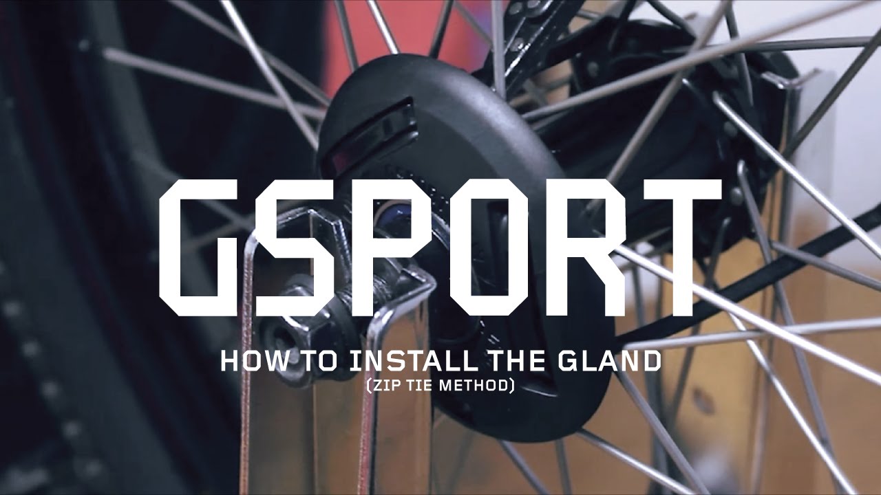 GSPORT BMX | G.L.A.N.D. Universal Hub Guard - Zip Tie Method