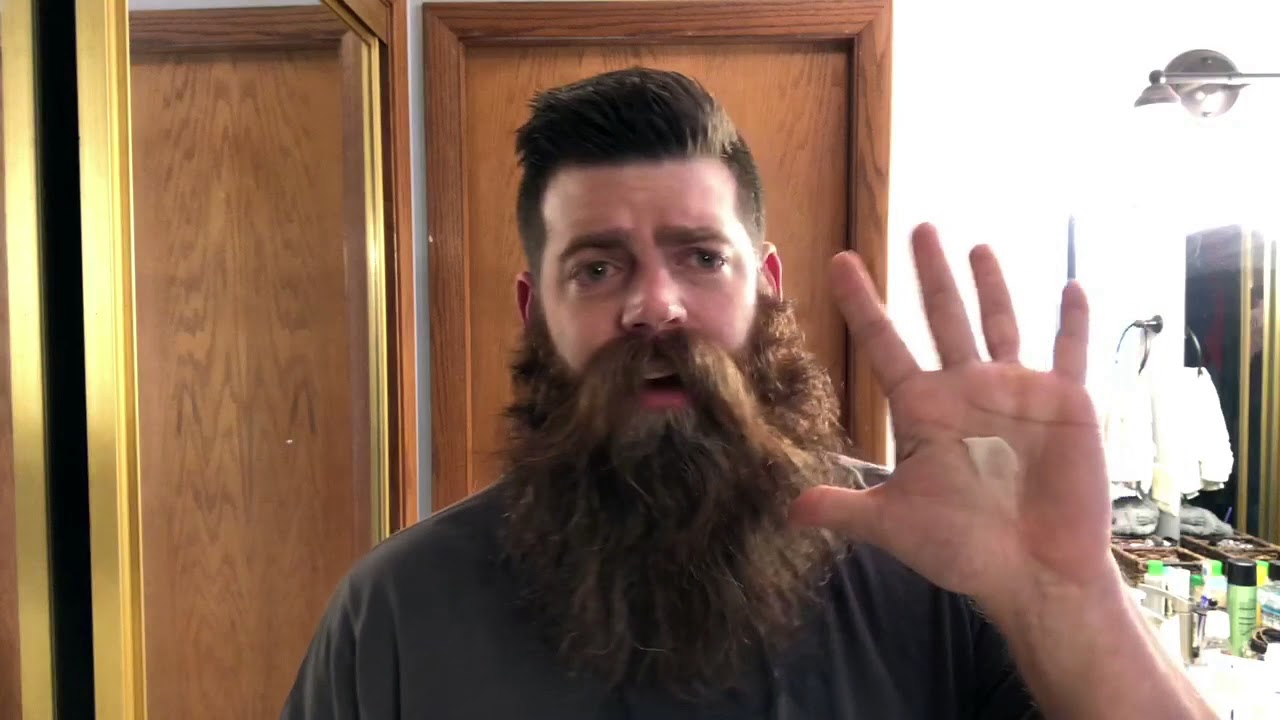 Massive Beard Explains Benefits of Beard Butter