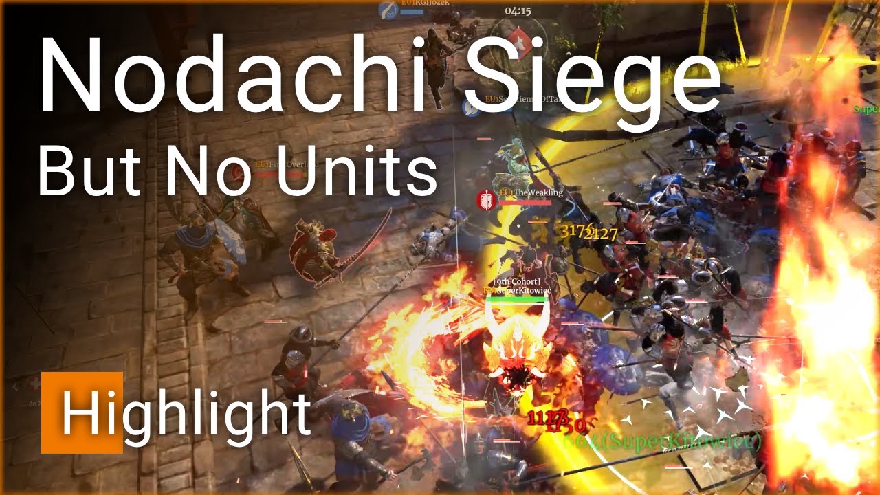 Nodachi Siege Gameplay - Conqueror's Blade Highlight
