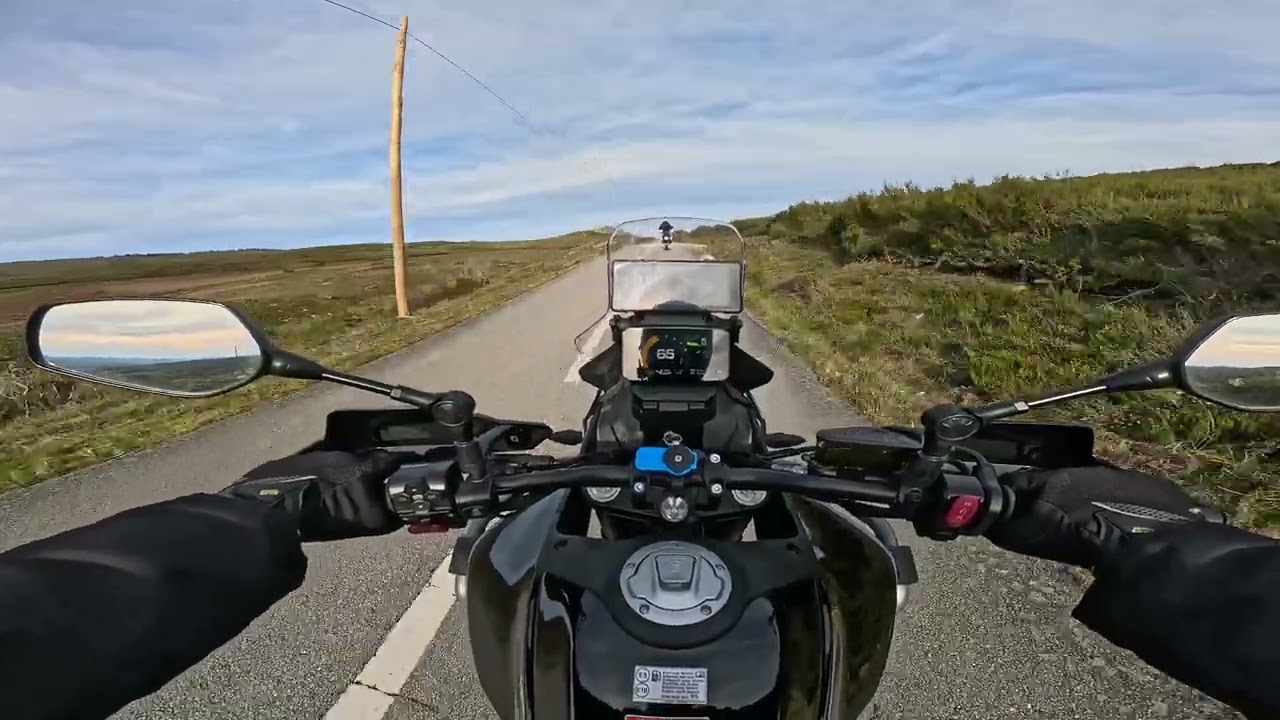 CF Moto 450MT Akrapovic Exhaust + Yamaha Tenere 700 WR  Montalegre, Portugal ( 4K )
