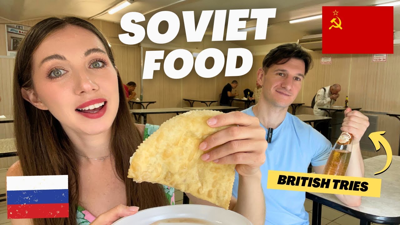 SOVIET FAST FOOD YOU MUST TRY! Old cafes in Moscow 🇷🇺