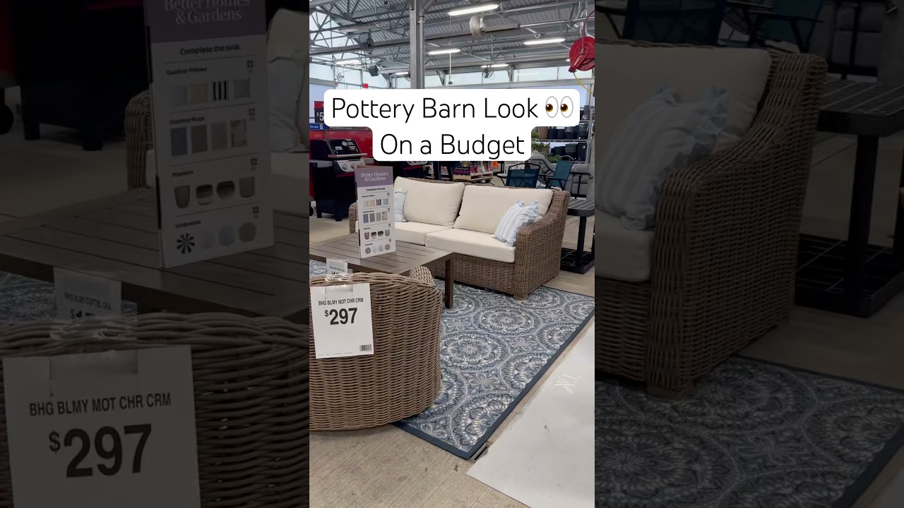 Образ в стиле Pottery Barn&hellip; но с бюджетом Walmart 👀