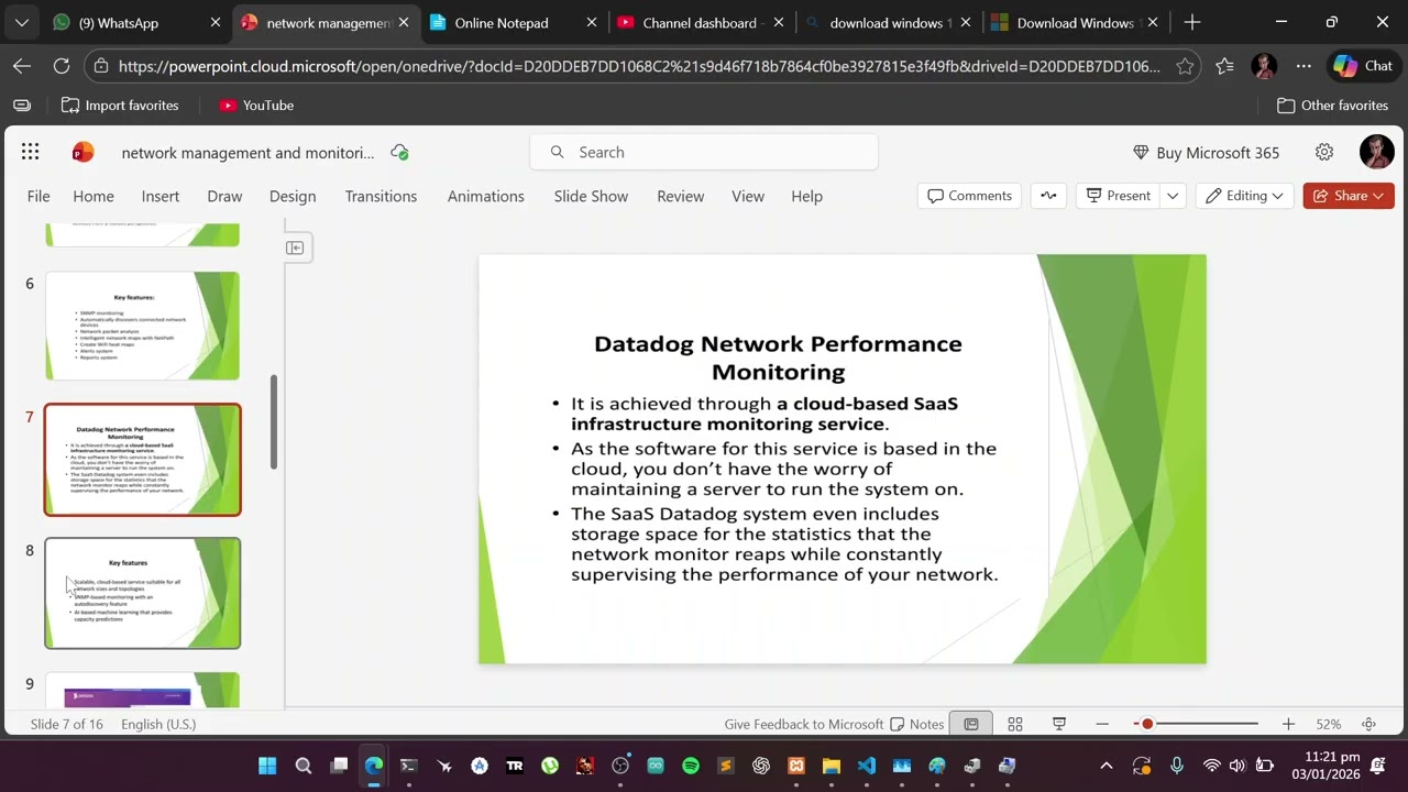 network management and monitoring (video 5)