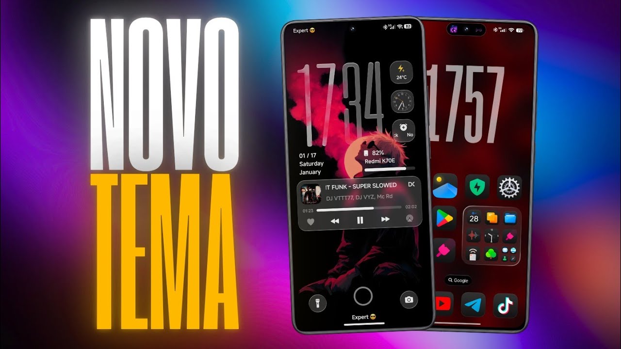 TEMA NOVO QUE VAI TRANSFORMAR SEU XIAOMI 🤩
