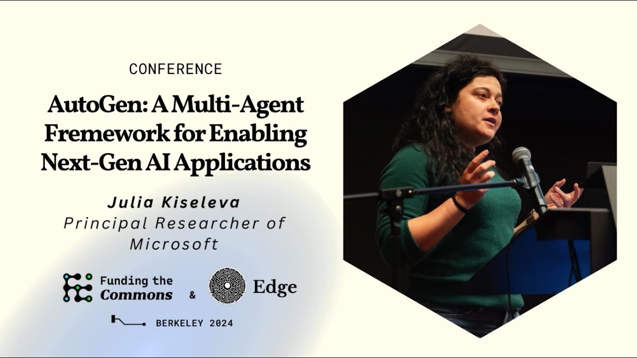 AutoGen: A Multi-Agent Framework for Enabling Next-Gen AI Applications - Berkeley 2024