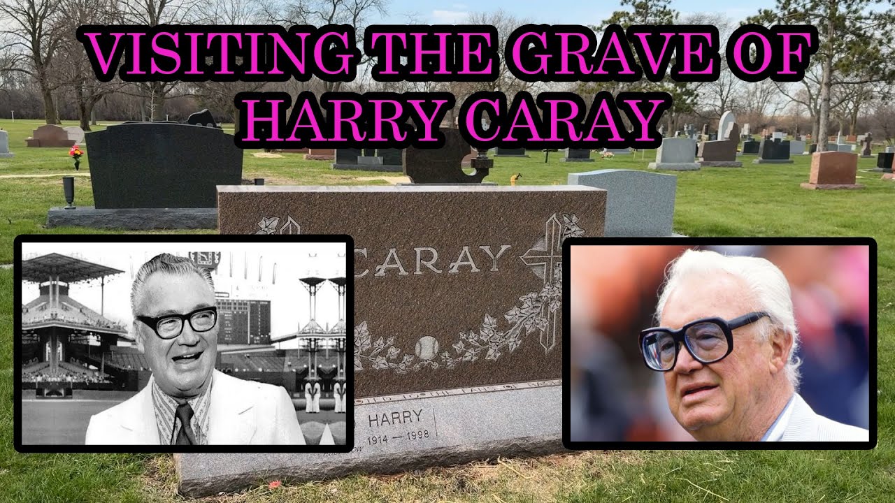 The Grave of Harry Caray - Exploring All Saints Catholic Cemetery