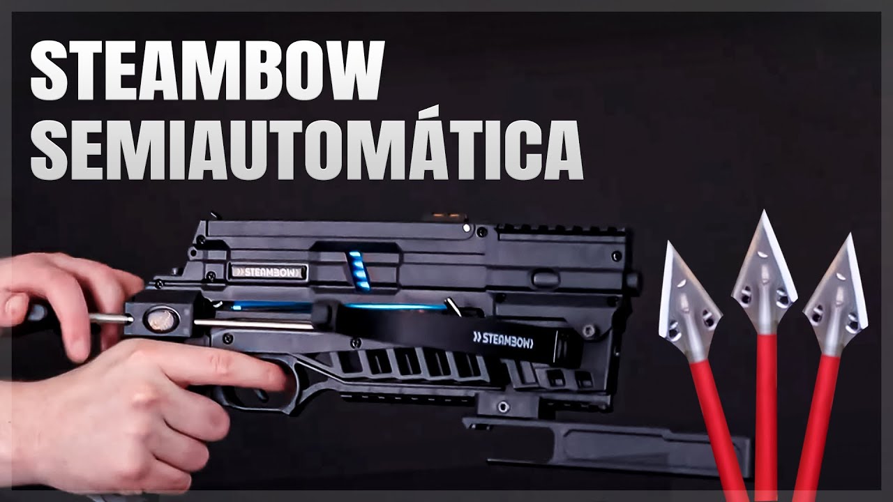 BALLESTA TÁCTICA SEMIAUTOMATICA de STEAMBOW en IWA 2024 | Supervivencia Táctica